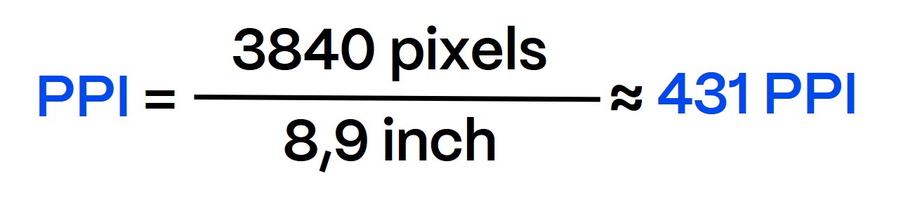 Resolution in 3D printing - pixel density ppi